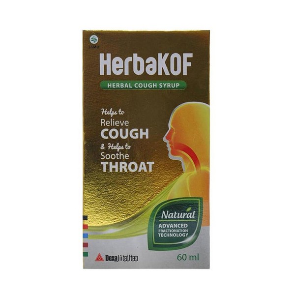 Herbakof Herbal Cough Syrup 60 ml / Obat Batuk / Radang Tenggorokan - Gambar 3