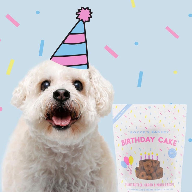 Bocce’s Bakery - Birthday Cake Dog Biscuits Treats - 141g | Shopee