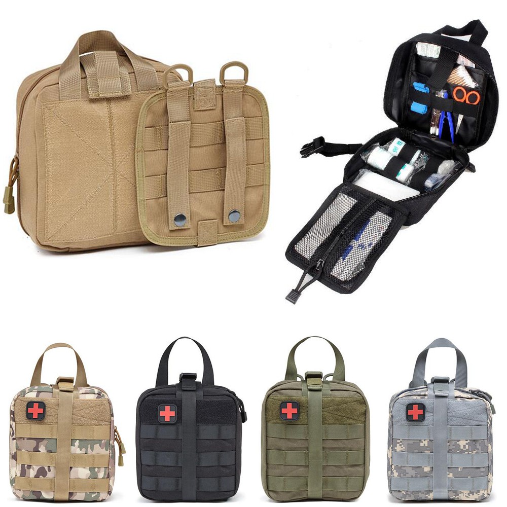 First Aid Kit Bag Survival Kit Molle Rip Away EMT Pouch IFAK Bag ...