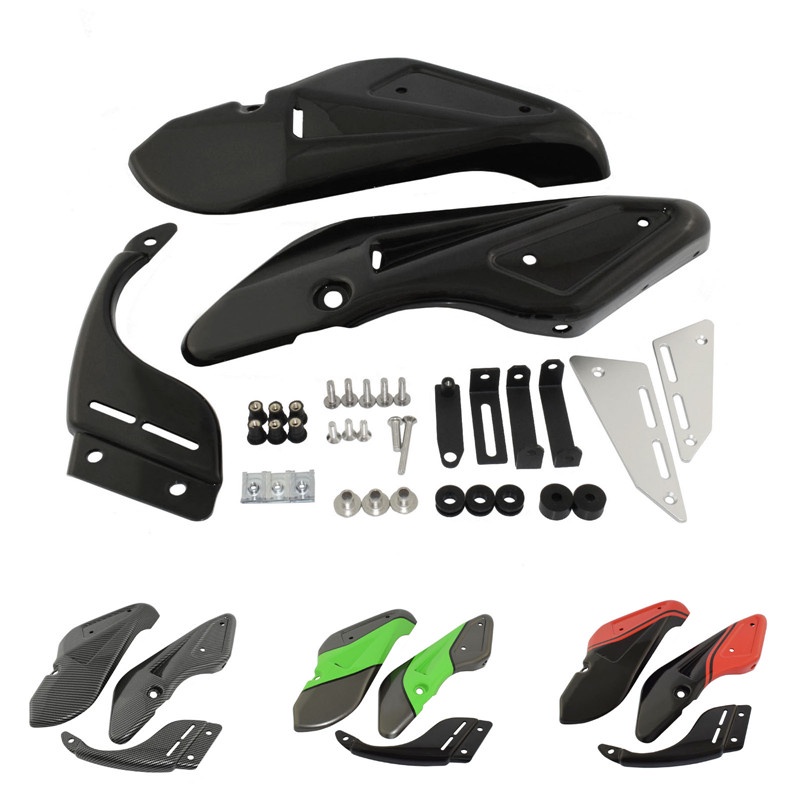 Motorcycle Rear Fender Hugger For Kawasaki Z900 / Z900RS (2017-2025) - Carbon Fiber Look Mudguard