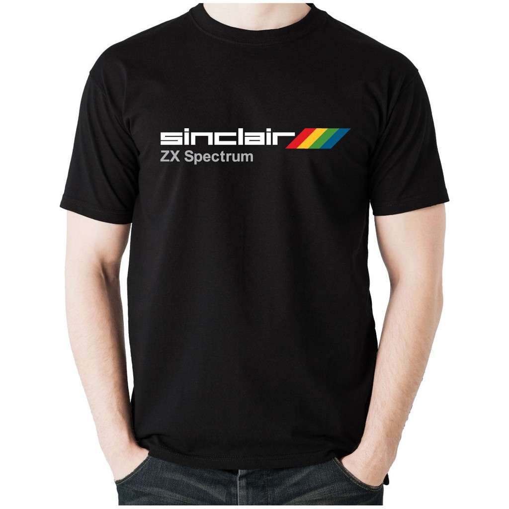 new Sinclair Zx Spectrum Retro 80'S Video Game Atari Black Men's T ...