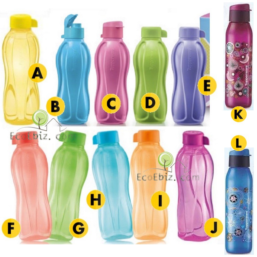 TUPPERWARE eco bottle 500ml Screw Cap / Flip Top Shopee Singapore