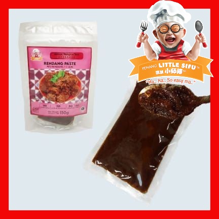 Best Authentic Rendang Paste Healthy Food No Preservative Colouring MSG ...