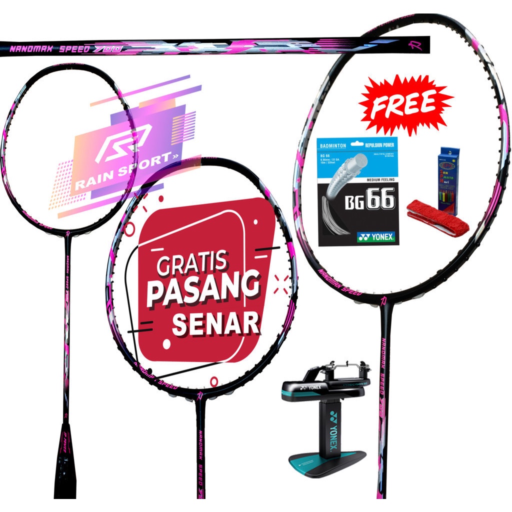 Badminton Racket JP Power Nanomax Speed 700 Original 35 LBS Badminton