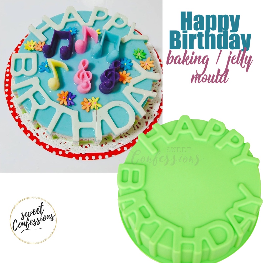 Happy birthday outlet mould