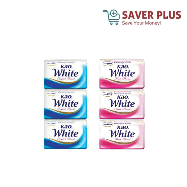 Kao White Soap 85g x 3's (Elegant Floral / Fresh Floral) Shopee Singapore