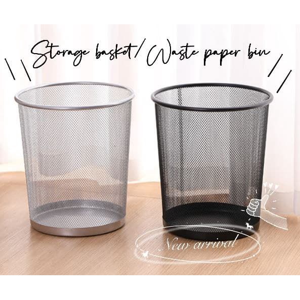 [SG READY STOCKS!] Storage basket waste paper bin rubbish bin trash can ...