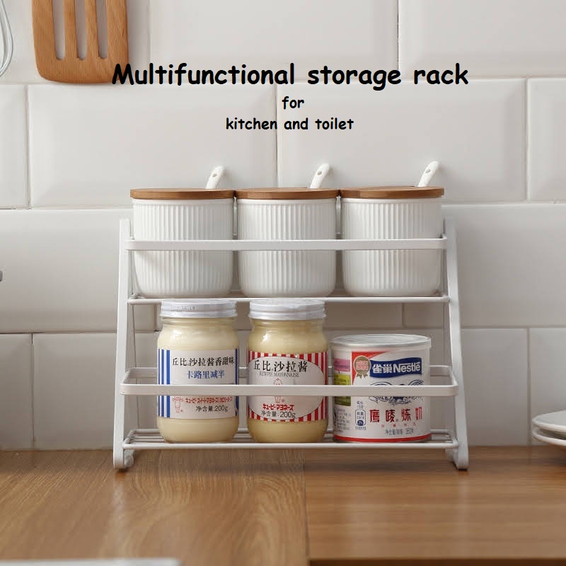 Singapore Multifunctional storage rack for kitchen seasoning and toilet ...