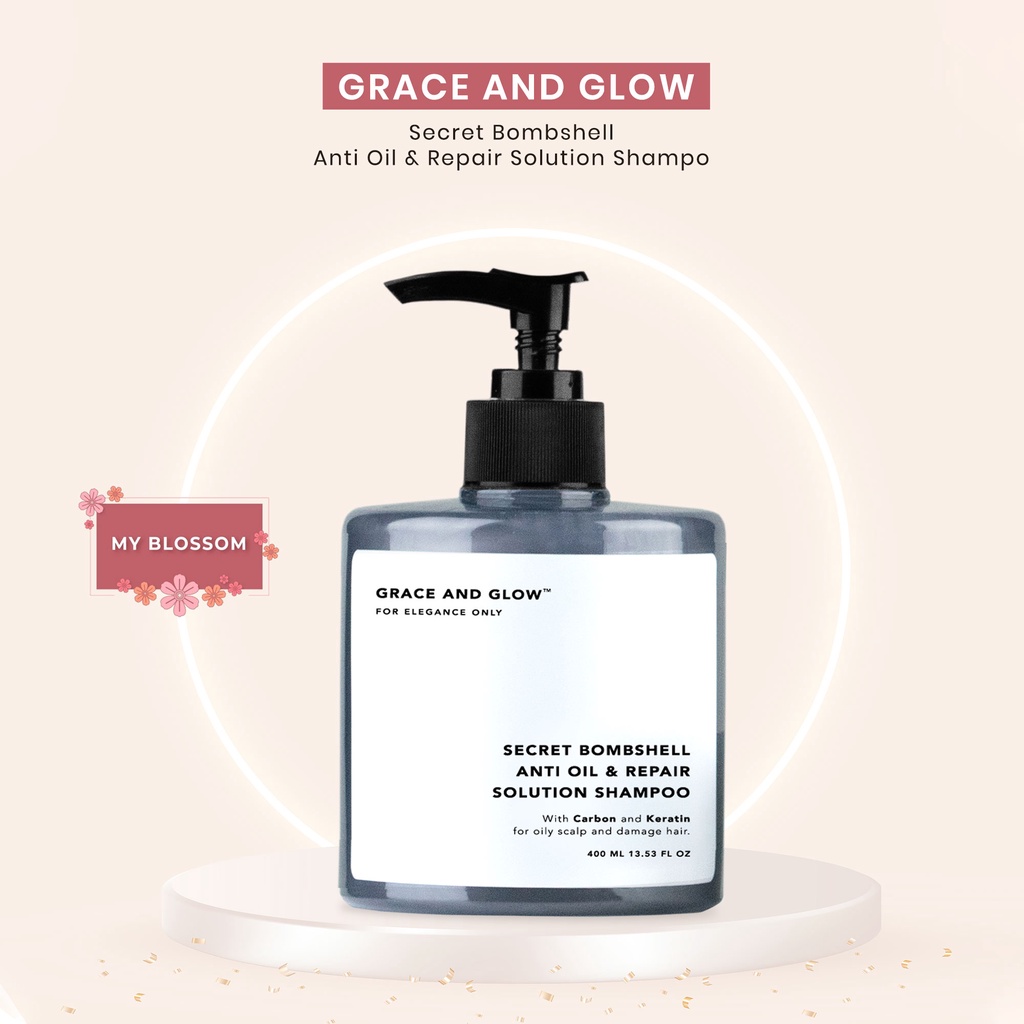 Grace and Glow Secret Bombshell Anti Oil and Repair Solution Shampoo – High  End Expert