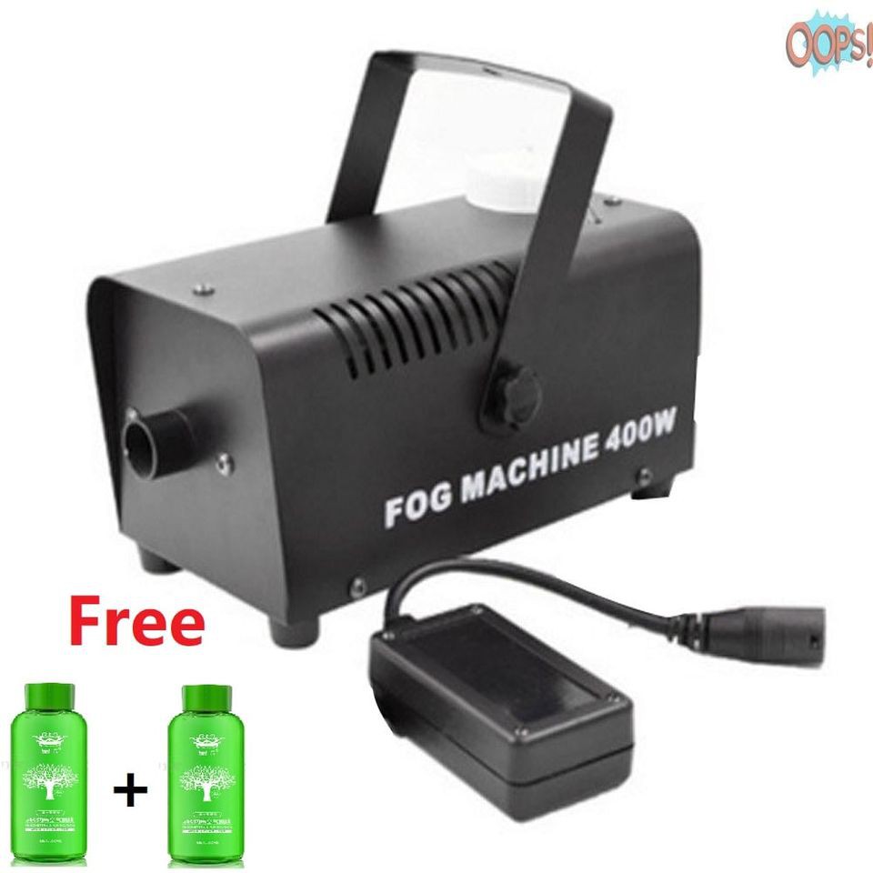 Mini 400W Fogger Home Party Portable Stage Remote Control 3000cuft/min ...