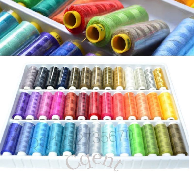 50pcs SENORITA SEWING THREAD SEWING THREAD (SENORITA) 250M Polun ...