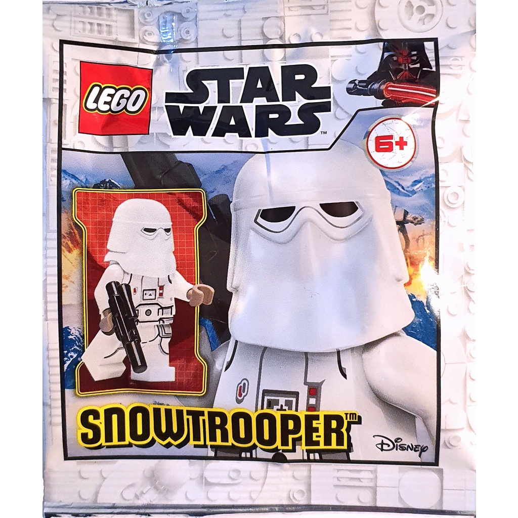 Original Lego Star Wars 912179 - Snowtrooper Minifigure Foil Pack ...