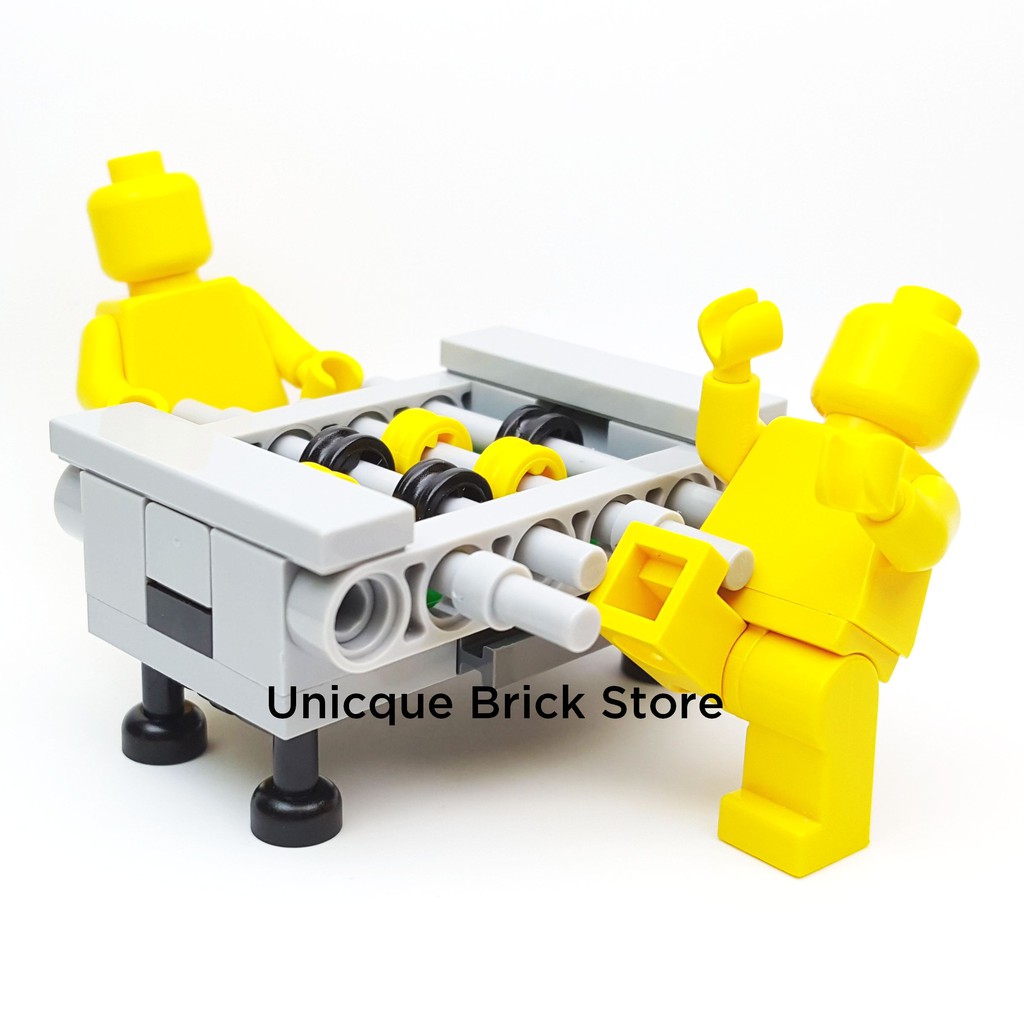 [Unicque] Lego Minifigure Accessory Foosball Table Shopee Singapore