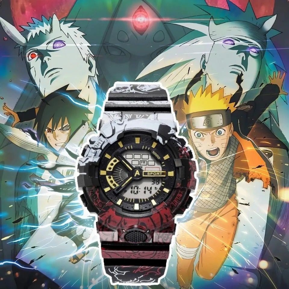 One Piece Co branded Watch Naruto Co branded Watch Dragon Ball Co branded Electronic Watch Cartoon Anime Style Waterproof Student Watch Shopee Singapore
