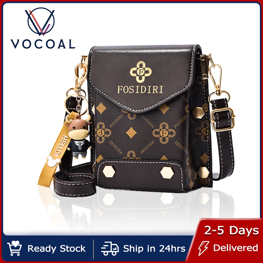 Vocoal Crossbody Bag with Water Resistant Women Bag with PU Leather Shoulder Bag Woman Bags Fashion Mini Sling Bag for Girls Ladies Phone Bag Cross Body Beg Purse Wallet Pouch Gift Lawa for Ladies