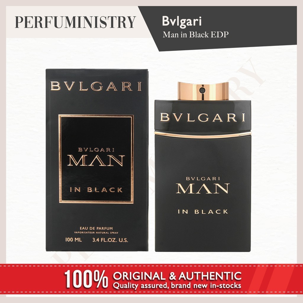 🇸🇬 [perfuministry] BVLGARI MAN IN BLACK EDP FOR MEN (TESTER
