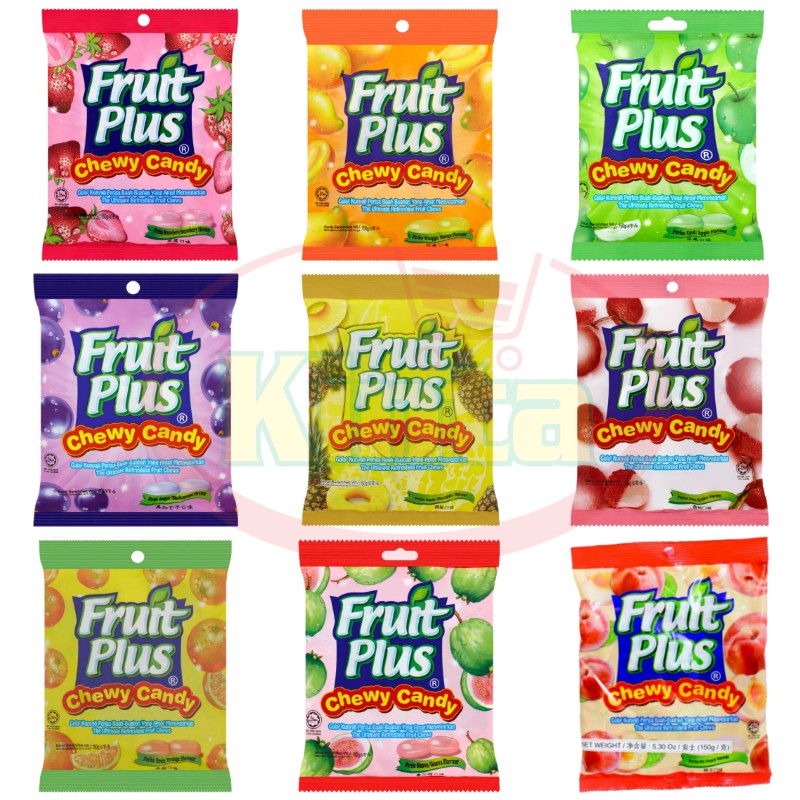Fruit Plus Chewy Candy 150g | Shopee Singapore