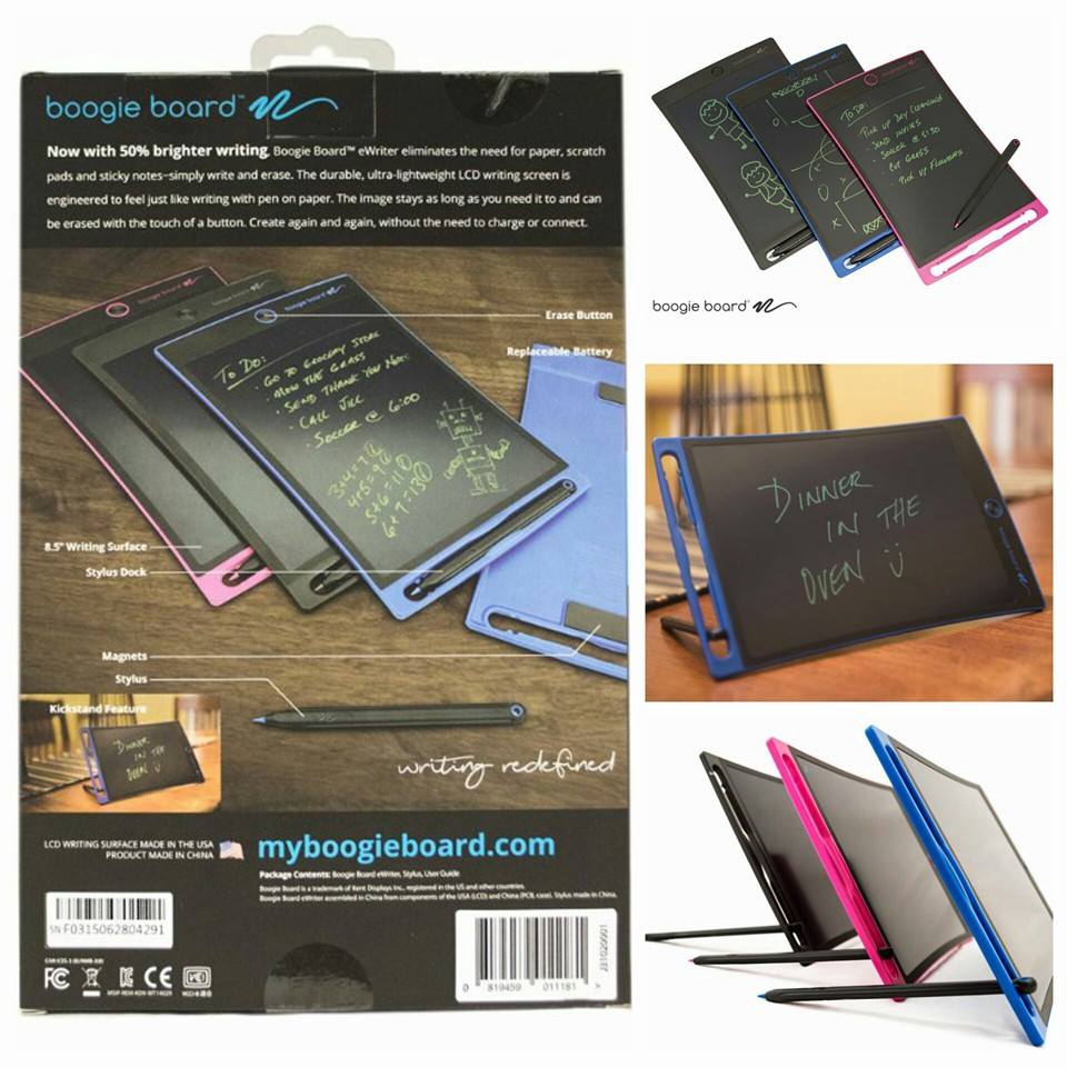 BNIB Authentic Boogie Board Boogie Board Jot 8.5 LCD eWriter Pink Blue