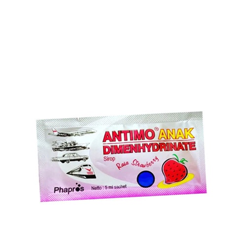 Antimo Anak Rasa Strawberry Sachet - Gambar 2