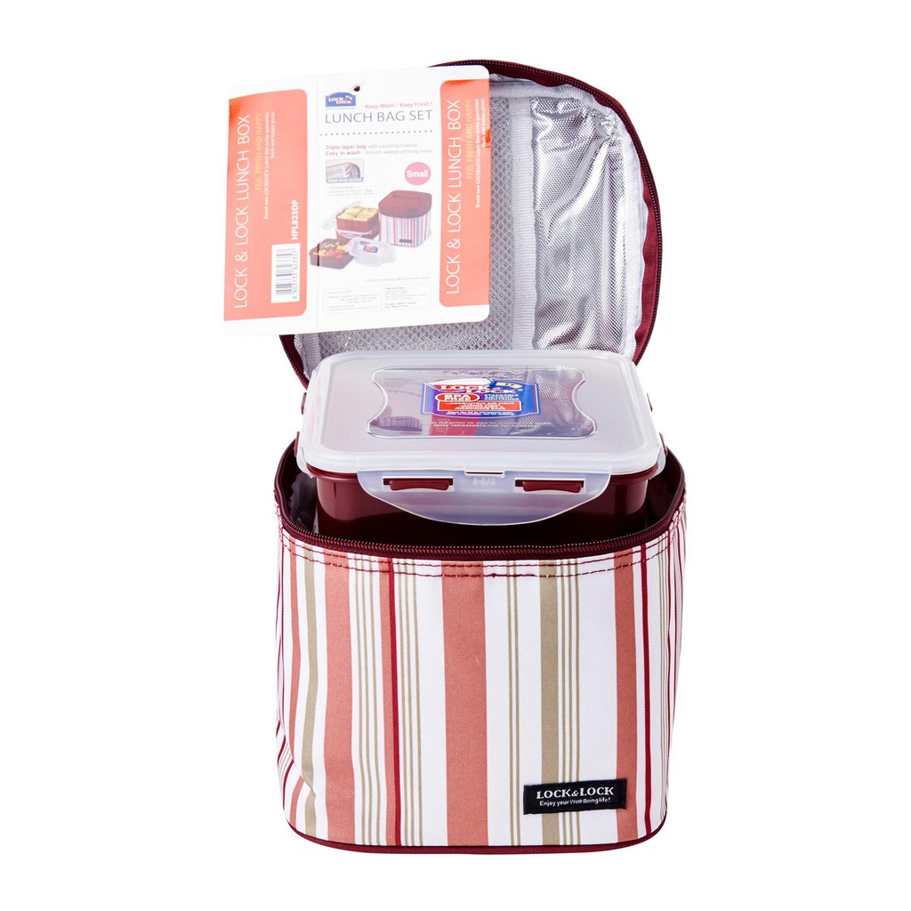 LocknLock Official Classic Lunch Box Food Container 3P Set (HPL-754D ...