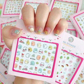 6Pcs Cute Cartoon Nail Sticker 3D Anime Persona Princess Self Adhesive Nail  Design for Kids Nail Art Decals Kawaii Princess Nail Stickers for Girls