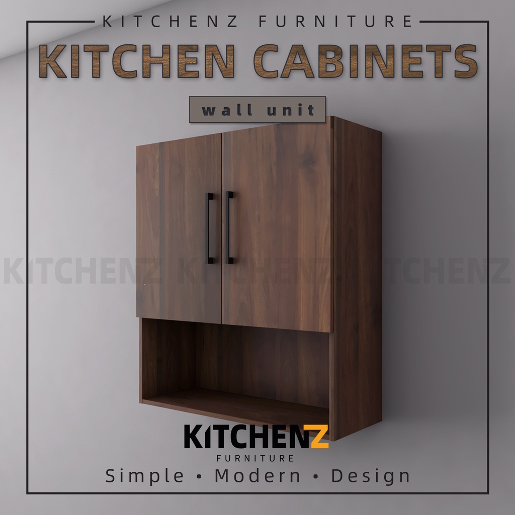 (Self-assembly) Homez Ventura Series Kitchen Cabinets Wall Unit Kitchen ...