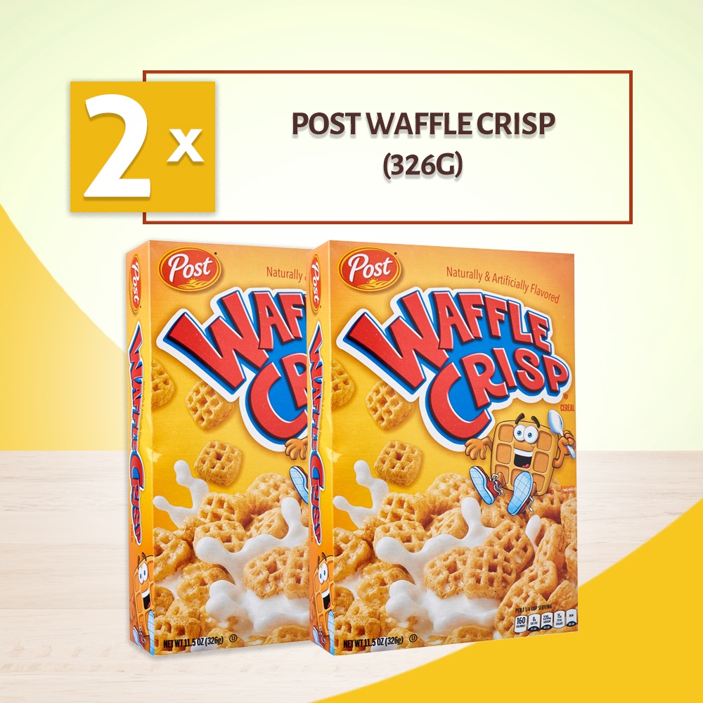 Bundle Of 2 Post Cereal Waffle Crisp 326g Expiry 21 Oct 2023 Shopee Singapore 0475