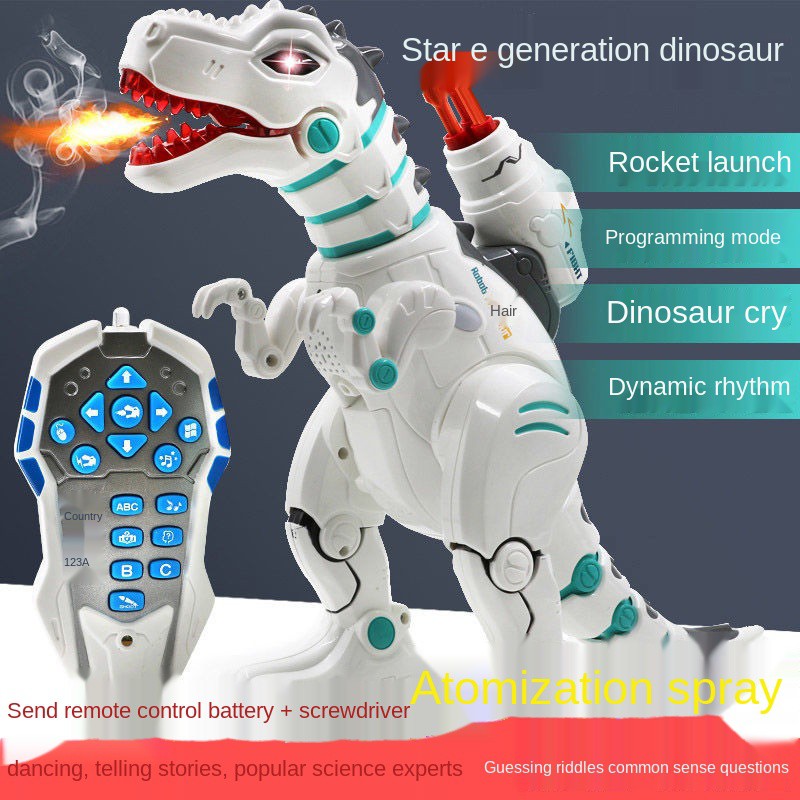 Intelligent dinosaur robot with fire deals