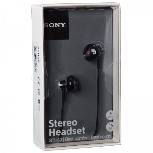 Sony STH30 Stereo Headsets with Microphones Shopee Singapore