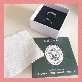 50Pcs Sterling Silver Polishing Cloth Silver Color Cleaning Cloths With  Individually Package Soft Clean For Jewelry