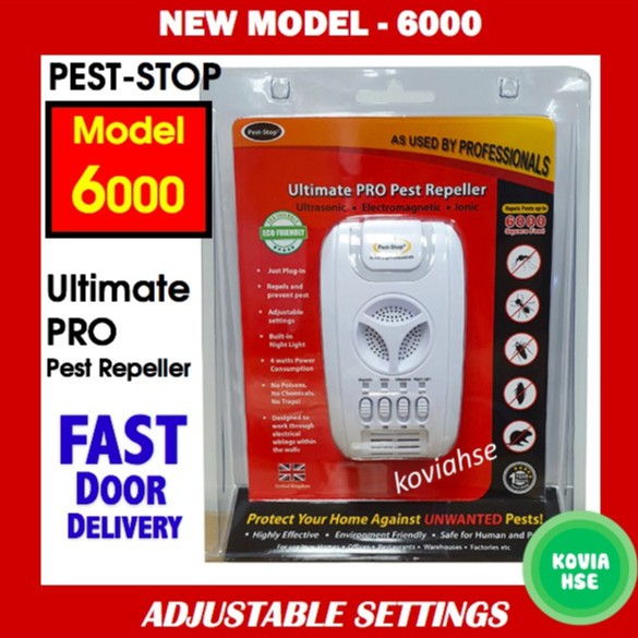 *2026 SALE* Ultimate PRO Pest Repeller : Pest-Stop 6000 PRO (1YR ...