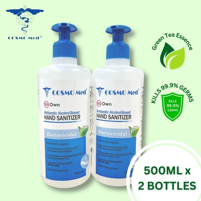 COSMO Med – Antiseptic Hand Sanitizer, Alcohol-based, 500ml | Shopee ...