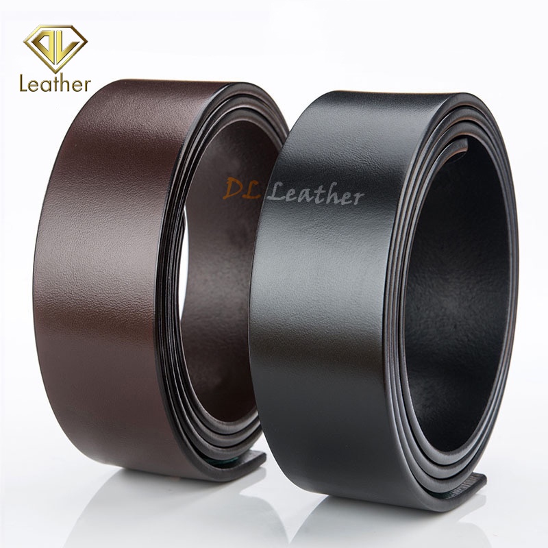 Cow Leather Men'S Belts (Without Buckles), 1 Layer 100 Real Leather