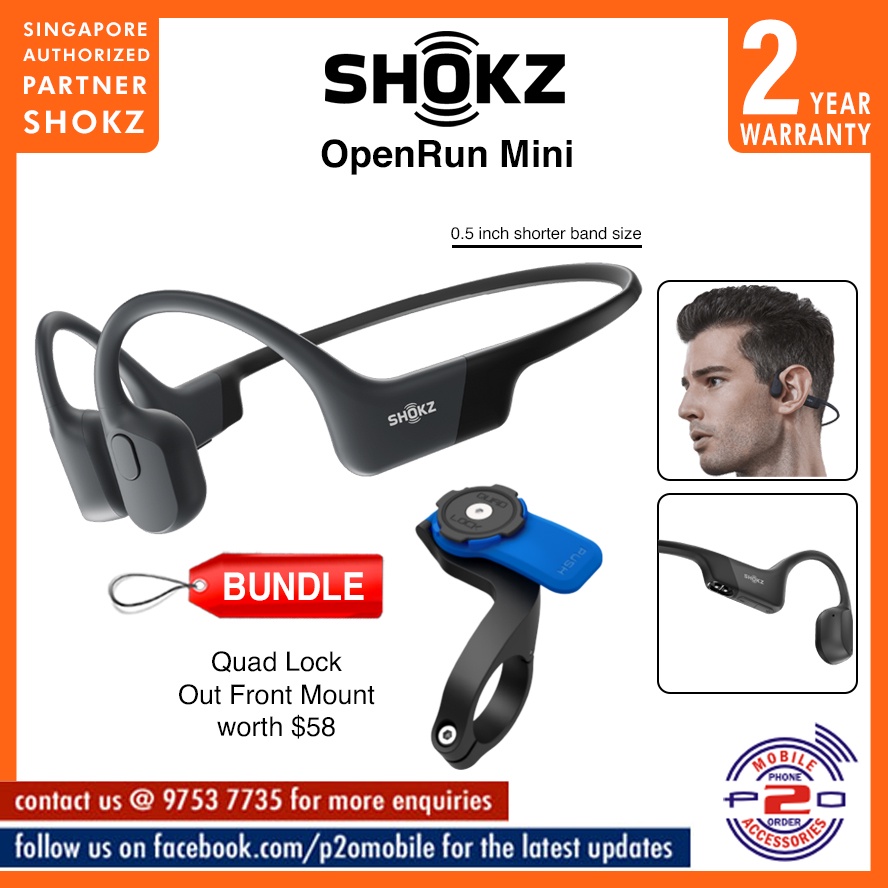 Shokz OPENRUN MINI Aftershokz Aeropex MINI Wireless Bone