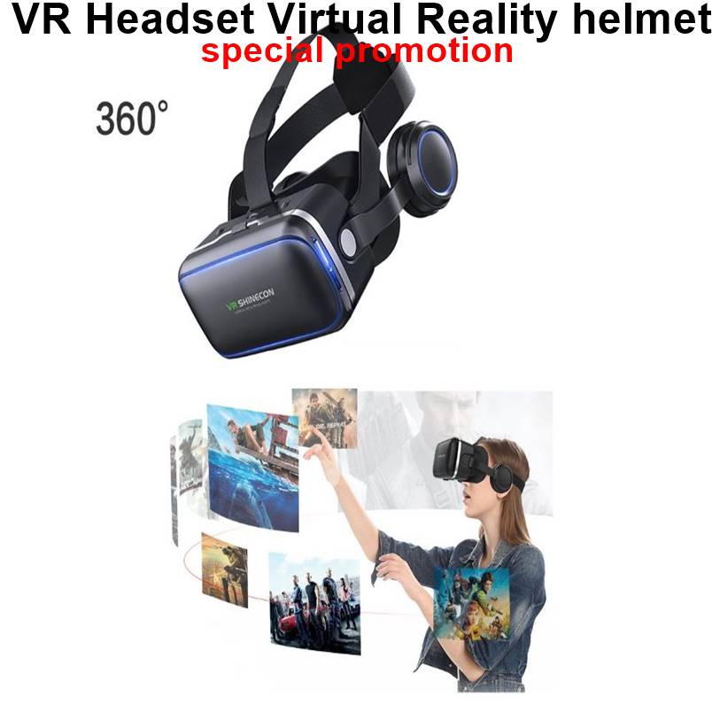 💖READY STOCK💖VR Headset with Remote Controller, HD 3D VR Glasses ...