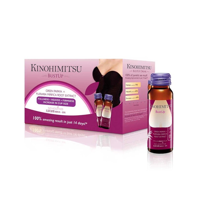 [Ready Stocks] - Kinohimitsu Bust Up Drink 6’s x 50ml // 10’s x 50ml