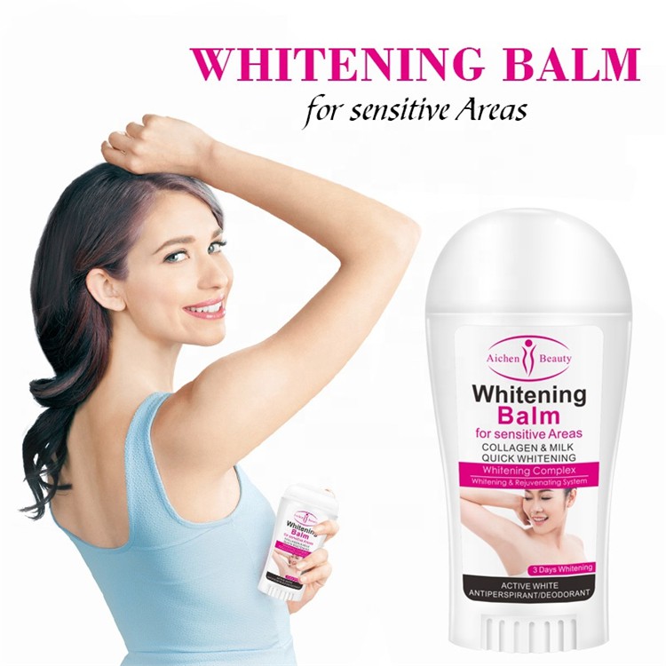 Aichun Beauty Whitening Deodorant Balm For Sensitive Areas 50ml