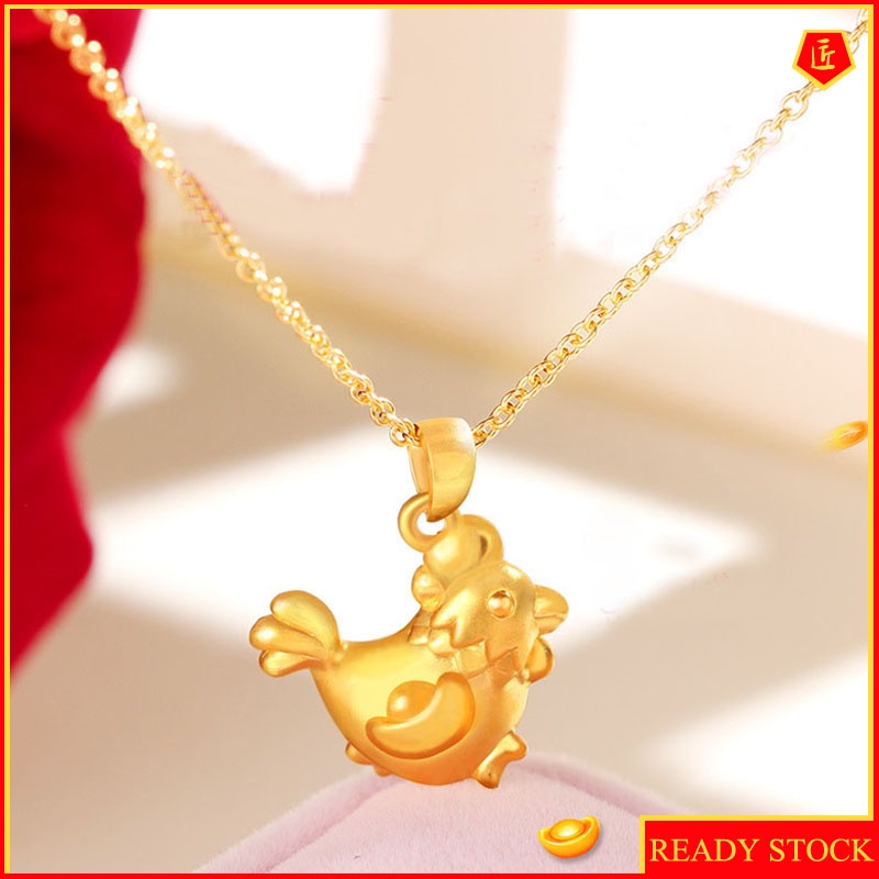 Gold on sale rooster pendant