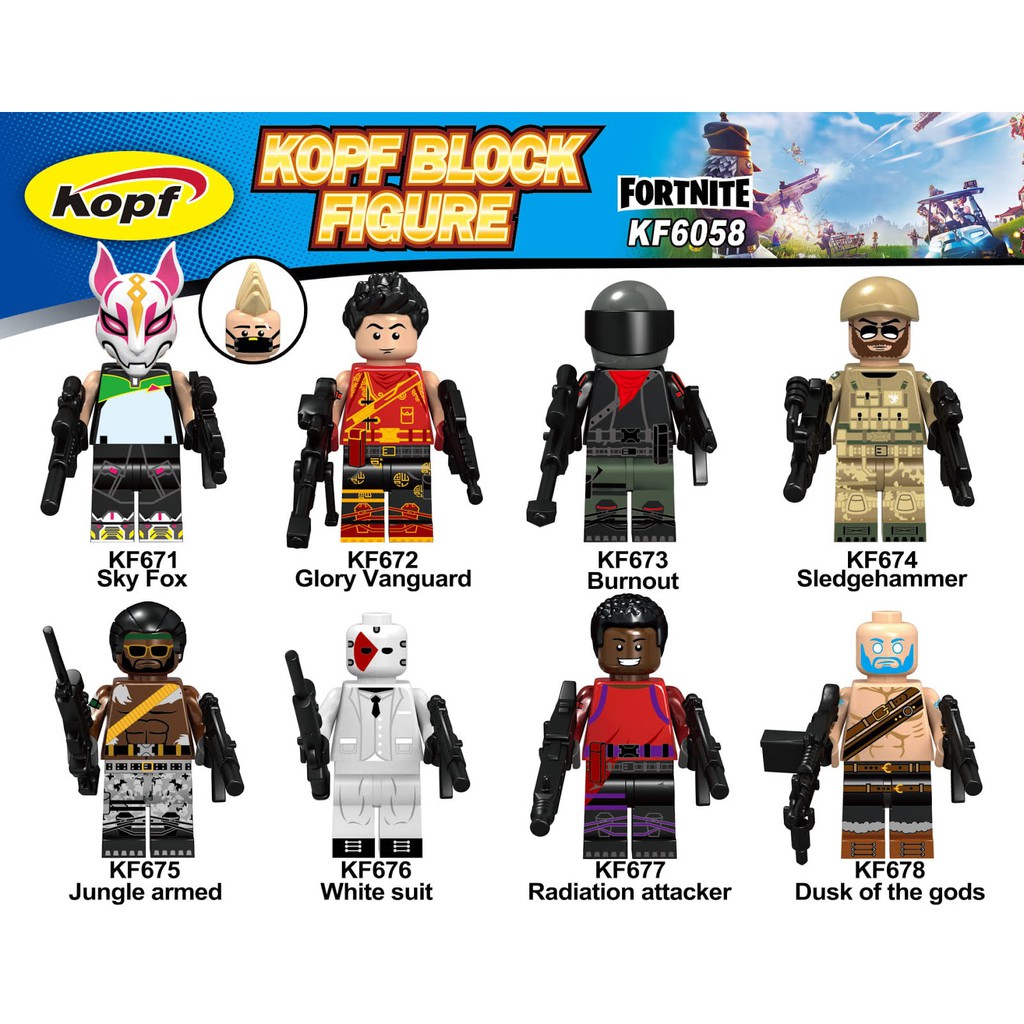 Fortnite discount lego minifigures