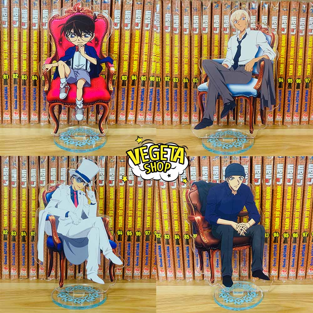 Double-sided Acrylic Mica Standee Statue Model - Conan Shinichi Kaito ...