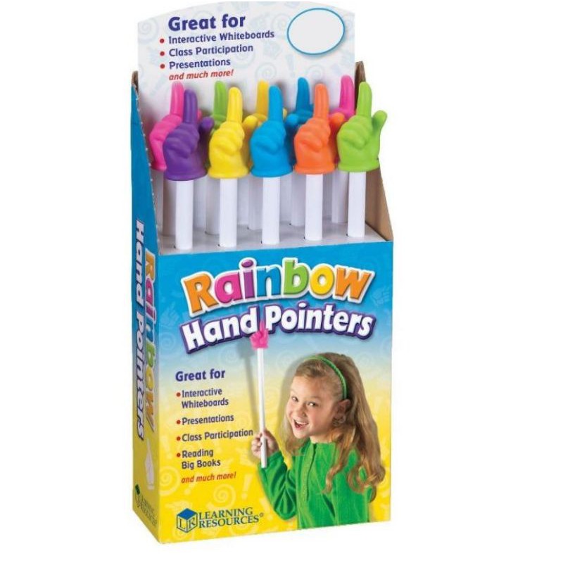 ★Learning Resources Rainbow Hand Pointer 15