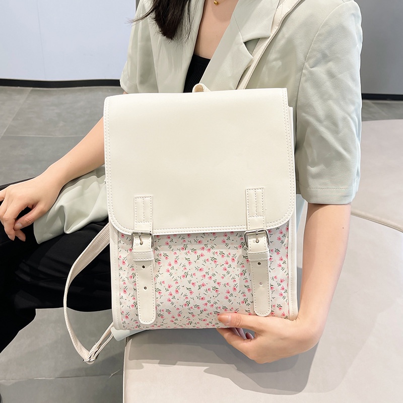 Square backpack korean clearance