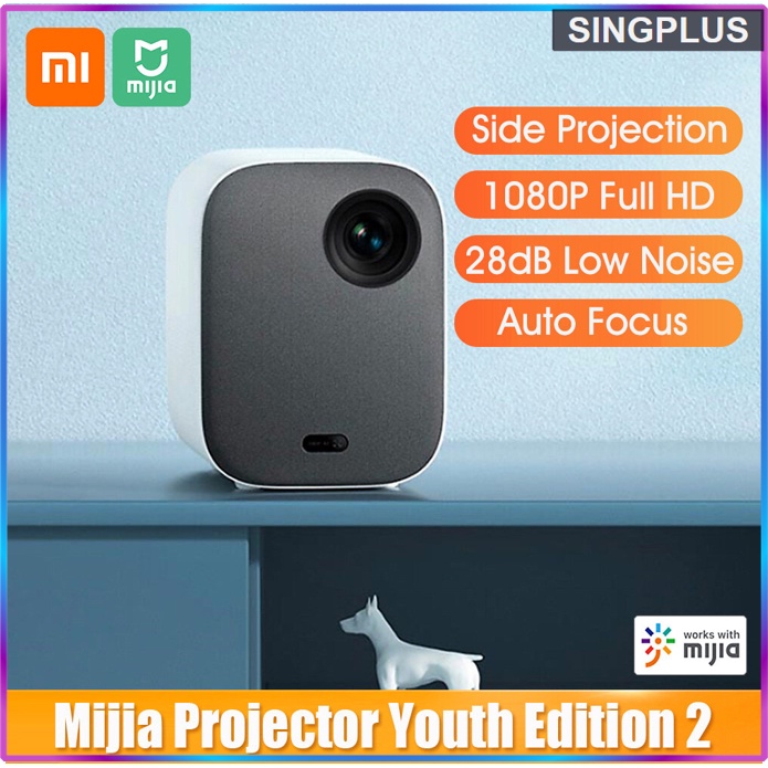 Global Version Mijia Youth Edition 2 Mini DLP Projector Full HD 1080P ...
