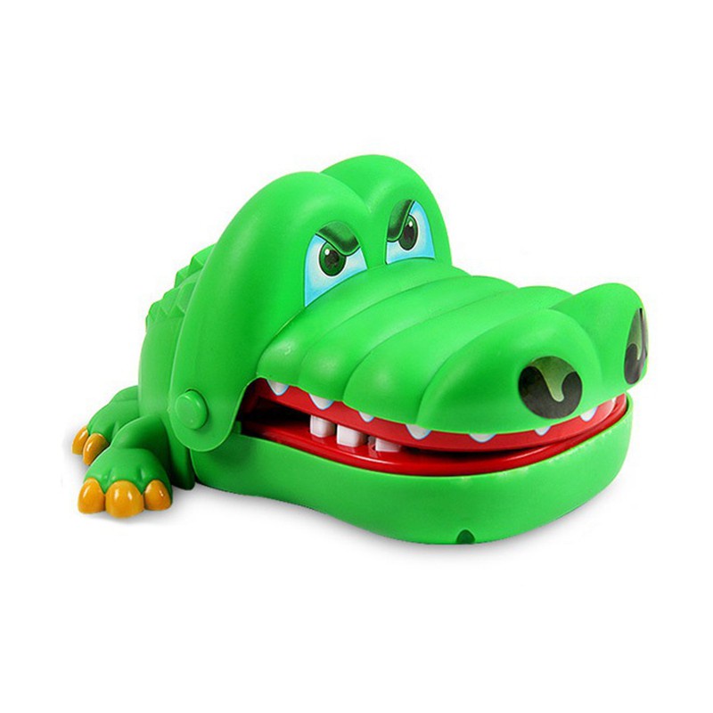 Large Crocodile Mouth Dentist Bite Finger Game Fun Playing Toy Kid ...