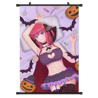 The Quintessential Quintuplets Anime Scroll Poster Art Cloth Game Characters  Manga Peripheral Fans Gifts 15.7x23.6inch/40x60cm : : Home