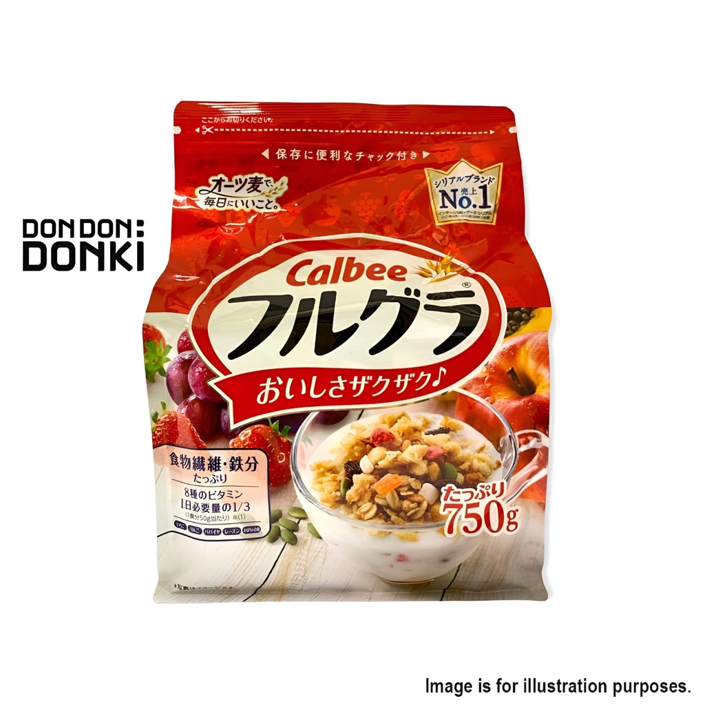 [DONKI]Calbee Frugra Cereal 800g (English Version) | Shopee Singapore