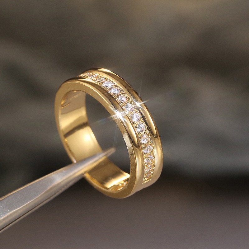 Mens engagement sale ring gold