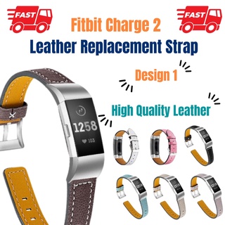 Fitbit charge best sale 2 leather band