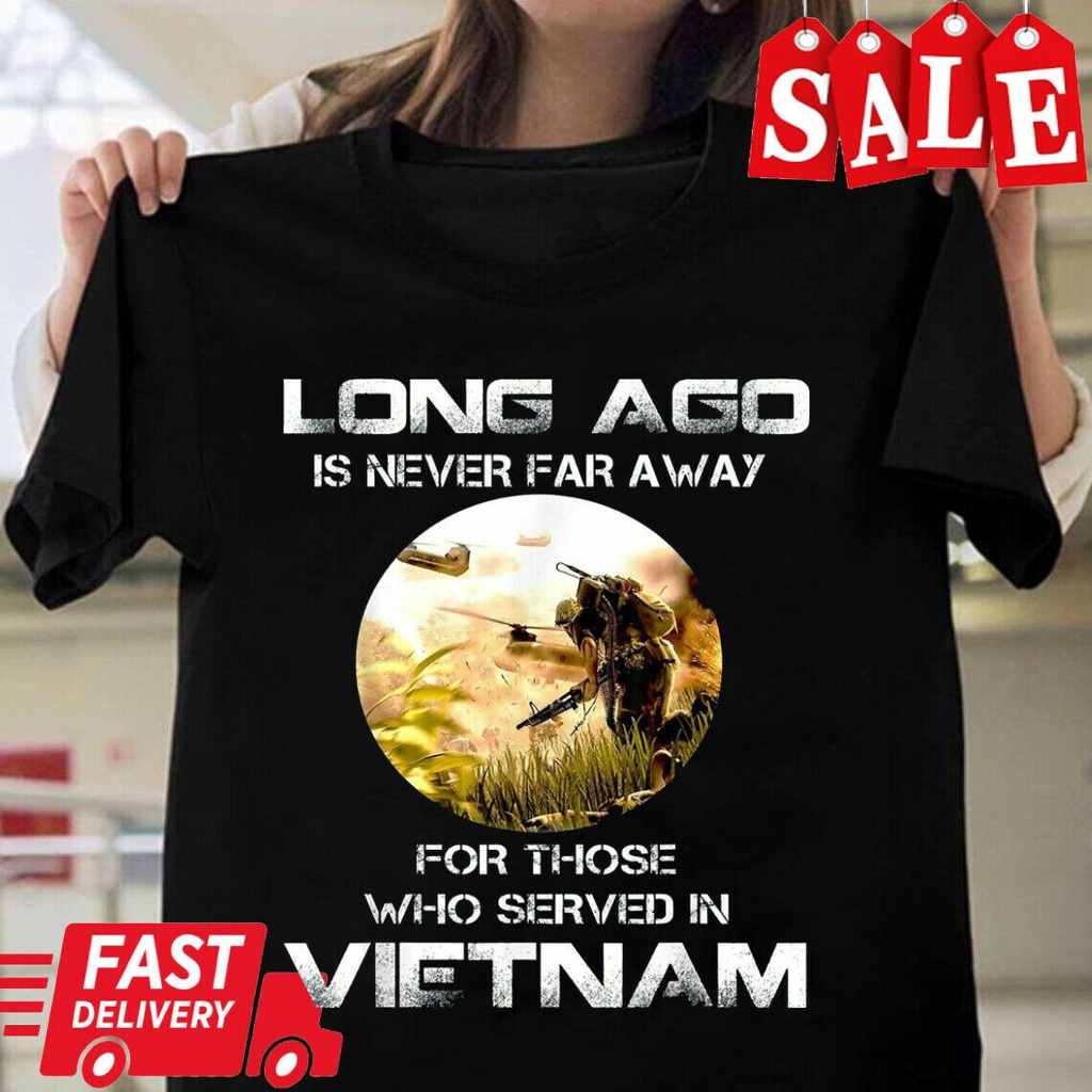 Vietnam War Veteran Never Forget Vietnam War Black Tshirt | Shopee ...
