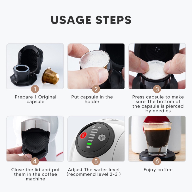 Nespresso Capsule Adaptor for Dolce Gusto Machine Shopee Singapore